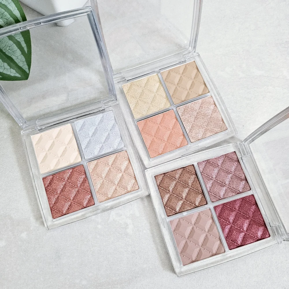 Pocket Palette Eyeshadow Collection Set Pink & Neutral Shades 12 Colors